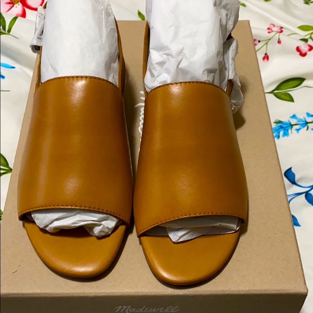Madewell sling back sandal